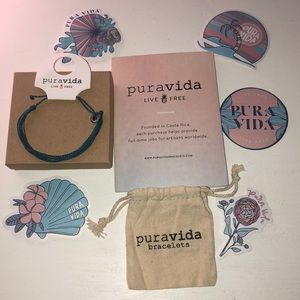 NWT Puravida Original Mediterranean Green Bracelet